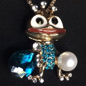 Prince Charming Frog Brooch/Necklace